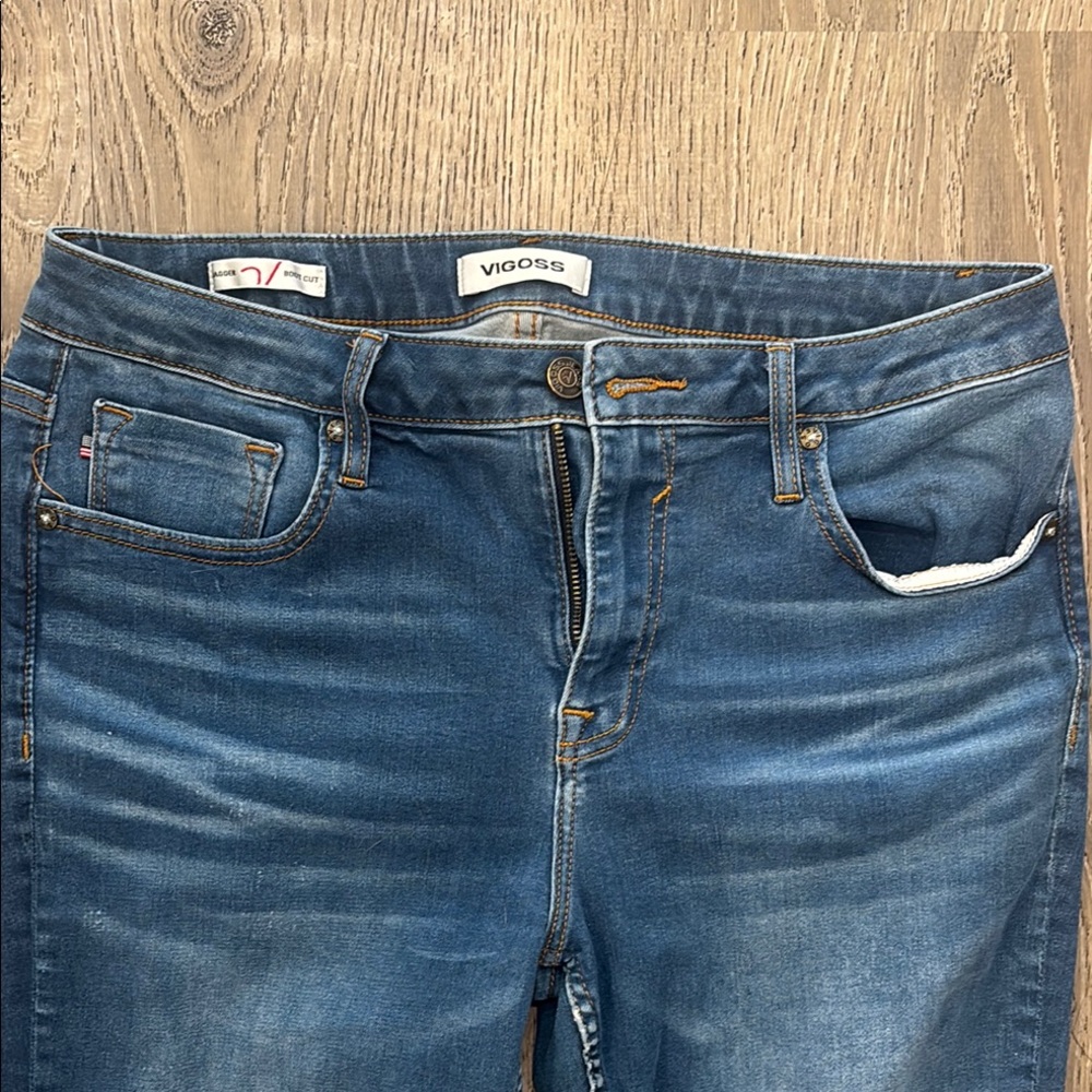Vigoss High Rise Blue Jeans Classic Denim Style